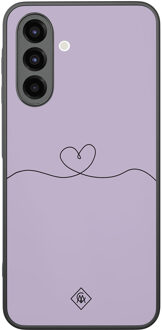 Casimoda Samsung Galaxy A26 hoesje - Hart lila Paars
