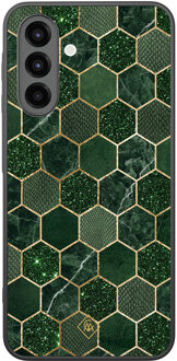 Casimoda Samsung Galaxy A26 hoesje - Kubus groen