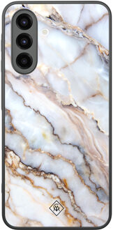 Casimoda Samsung Galaxy A26 hoesje - Marble dream Grijs/zilverkleurig