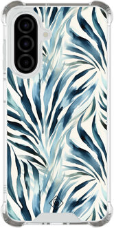 Casimoda Samsung Galaxy A26 shockproof hoesje - Japandi waves Blauw