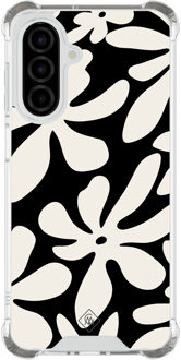 Casimoda Samsung Galaxy A26 shockproof hoesje - Noir bloom Zwart