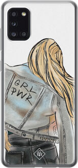 Casimoda Samsung Galaxy A31 siliconen hoesje - GRL PWR Multi