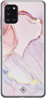 Casimoda Samsung Galaxy A31 siliconen hoesje - Purple sky Paars