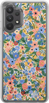 Casimoda Samsung Galaxy A32 4G hybride hoesje - Blue gardens Blauw