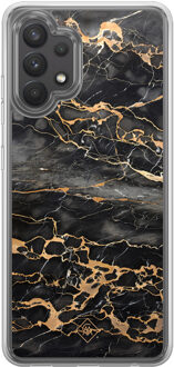 Casimoda Samsung Galaxy A32 4G hybride hoesje - Marmer grijs brons Grijs/zilverkleurig