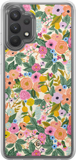 Casimoda Samsung Galaxy A32 4G hybride hoesje - Pink gardens Roze