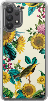 Casimoda Samsung Galaxy A32 4G hybride hoesje - Sunflowers Multi