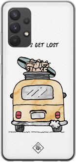 Casimoda Samsung Galaxy A32 4G siliconen hoesje - Let's get lost Multi