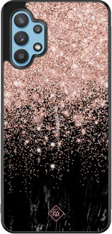 Casimoda Samsung Galaxy A32 5G hoesje - Marmer twist Rosekleurig