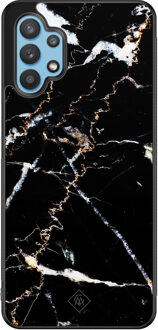 Casimoda Samsung Galaxy A32 5G hoesje - Marmer zwart
