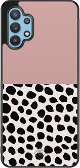 Casimoda Samsung Galaxy A32 5G hoesje - Pink dots Roze