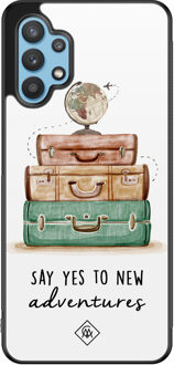 Casimoda Samsung Galaxy A32 5G hoesje - Wanderlust Multi