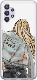 Casimoda Samsung Galaxy A32 5G siliconen hoesje - GRL PWR Multi