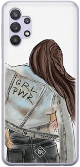 Casimoda Samsung Galaxy A32 5G siliconen hoesje - GRL PWR Multi