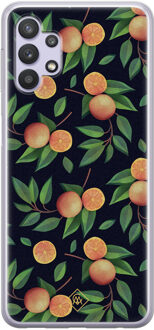 Casimoda Samsung Galaxy A32 5G siliconen hoesje - Orange lemonade Multi