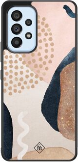 Casimoda Samsung Galaxy A33 hoesje - Abstract dots Multi