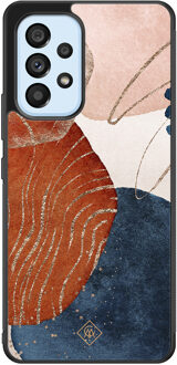 Casimoda Samsung Galaxy A33 hoesje - Abstract terracotta Multi