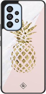 Casimoda Samsung Galaxy A33 hoesje - Ananas Roze