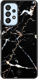 Casimoda Samsung Galaxy A33 hoesje - Marmer zwart