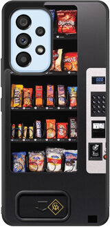 Casimoda Samsung Galaxy A33 hoesje - Snoepautomaat Grijs/zilverkleurig, Multi