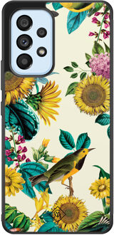 Casimoda Samsung Galaxy A33 hoesje - Sunflowers Multi