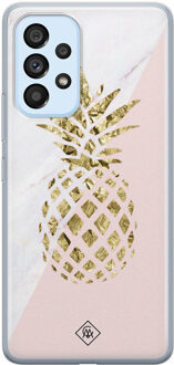 Casimoda Samsung Galaxy A33 siliconen hoesje - Ananas Roze