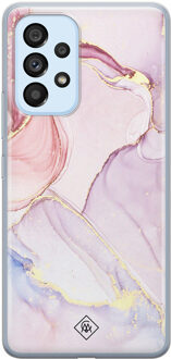 Casimoda Samsung Galaxy A33 siliconen hoesje - Purple sky Paars