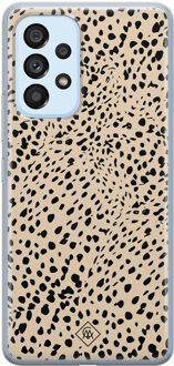 Casimoda Samsung Galaxy A33 siliconen hoesje - Spot on Bruin/beige