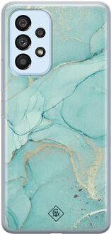 Casimoda Samsung Galaxy A33 siliconen hoesje - Touch of mint