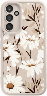 Casimoda Samsung Galaxy A34 beige case - In bloom Bruin/beige