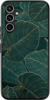 Casimoda Samsung Galaxy A34 hoesje - Monstera leaves Groen