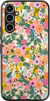 Casimoda Samsung Galaxy A34 hoesje - Pink garden Multi