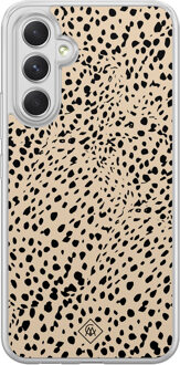 Casimoda Samsung Galaxy A34 hybride hoesje - Spot on Bruin/beige