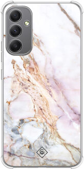 Casimoda Samsung Galaxy A34 shockproof hoesje - Parelmoer marmer Multi