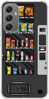 Casimoda Samsung Galaxy A34 shockproof hoesje - Snoepautomaat Zwart