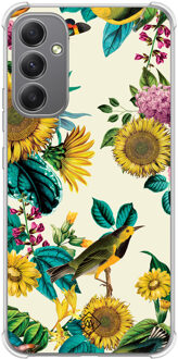 Casimoda Samsung Galaxy A34 shockproof hoesje - Sunflowers Geel