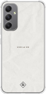 Casimoda Samsung Galaxy A34 shockproof hoesje - Vive la vie Multi