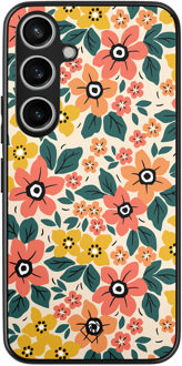 Casimoda Samsung Galaxy A35 hoesje - Blossom Multi
