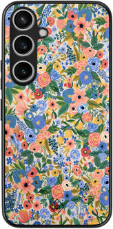 Casimoda Samsung Galaxy A35 hoesje - Blue gardens Blauw