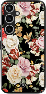 Casimoda Samsung Galaxy A35 hoesje - Flowerpower Multi
