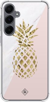 Casimoda Samsung Galaxy A35 shockproof hoesje - Ananas Roze