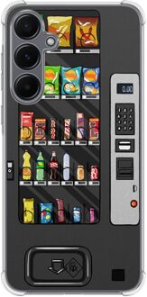 Casimoda Samsung Galaxy A35 shockproof hoesje - Snoepautomaat Zwart