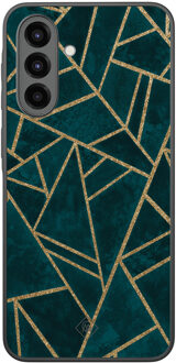 Casimoda Samsung Galaxy A36 hoesje - Blue shapes Blauw