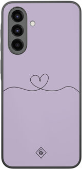 Casimoda Samsung Galaxy A36 hoesje - Hart lila Paars