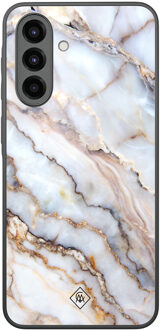 Casimoda Samsung Galaxy A36 hoesje - Marble dream Grijs/zilverkleurig