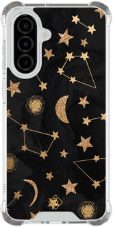 Casimoda Samsung Galaxy A36 shockproof hoesje - Counting the stars Goudkleurig