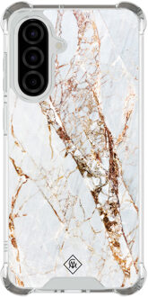 Casimoda Samsung Galaxy A36 shockproof hoesje - Marmer goud Goudkleurig