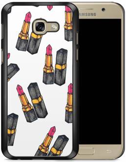 Casimoda Samsung Galaxy A5 2017 hoesje - Lipsticks Zwart, Rood