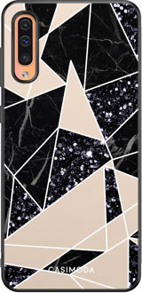 Casimoda Samsung Galaxy A50/A30s hoesje - Abstract painted Bruin/beige