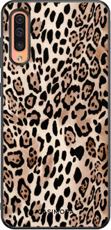 Casimoda Samsung Galaxy A50/A30s hoesje - Golden wildcat Goudkleurig